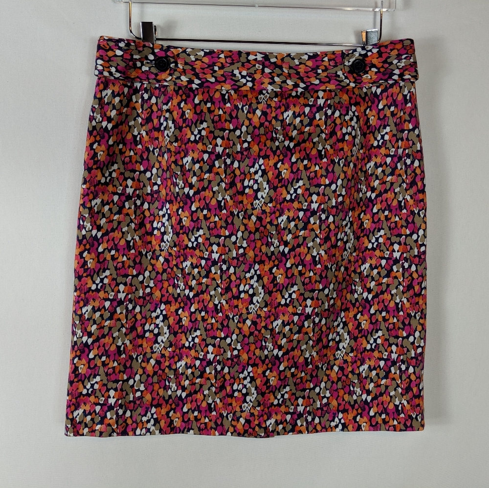 Laundry Shelli Segal | Splatter print skirt 13
